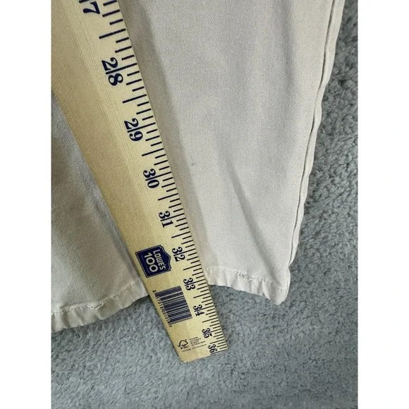 Bonobos Pants Mens 35x36 Beige Slim Stretch Chinos Casual Comfort Flat Front